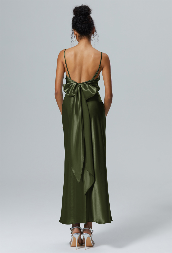 AW Lettice Green Olive  Wedding Guest Dresses